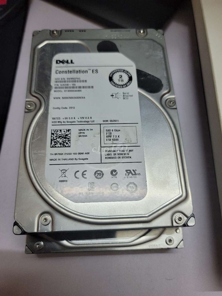 2 HDD SAS 2TB