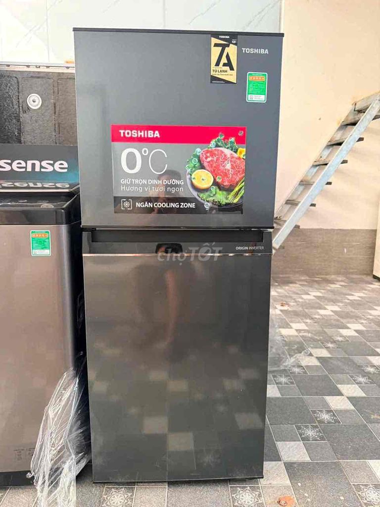 Tủ lạnh Toshiba Inverter 194L, hàng trưng bày🤩🤩. Mua bán Tủ lạnh tại Quận Bình Thạnh Tp Hồ Chí Minh được đăng bởi Mỹ Trà Trần hình 1