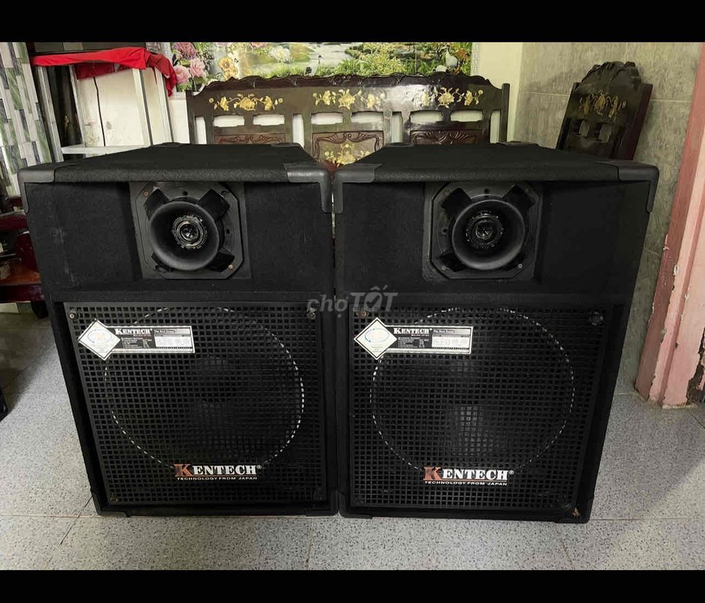 Loa Kentech 40cm sườn Nhôm Đen. Mua bán Tivi, Âm thanh tại Huyện Long Hồ Vĩnh Long được đăng bởi nam mai  hình 1