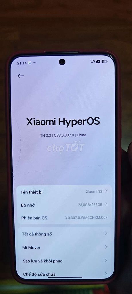 Xiaomi 13 8GB/256GB Xám. Mua bán Điện thoại tại Quận Thanh Xuân Hà Nội được đăng bởi Hoàng Nam hình 1