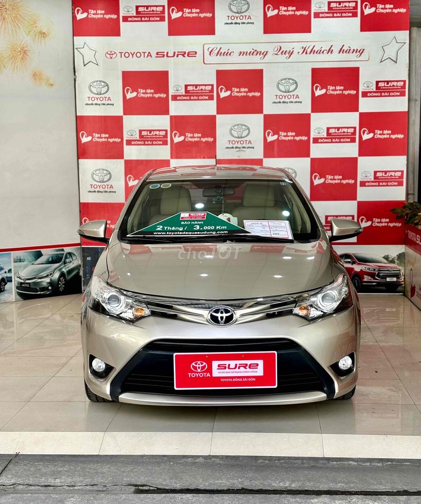 Toyota Vios 2017 1.5G CVT - 46973 km