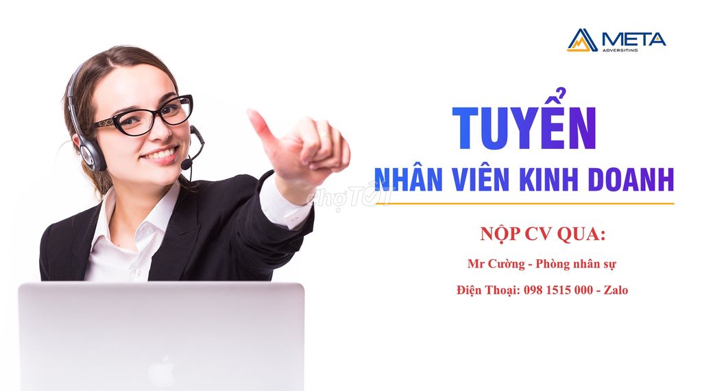 Tuyển 5 NV Kinh Doanh Trực Điện Thoại - Bình Thạnh