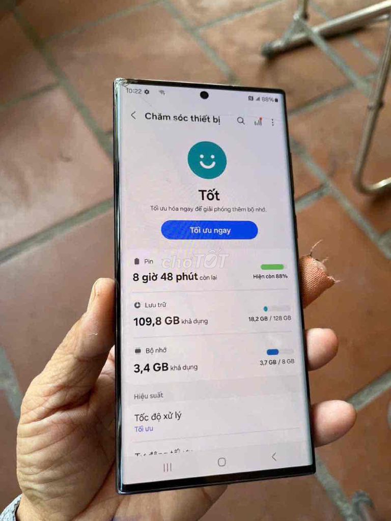 Samsung S22 Ultra zin full chức năng ram 8/128. Mua bán Điện thoại tại Huyện Hóc Môn Tp Hồ Chí Minh được đăng bởi Nguyễn Cường hình 1