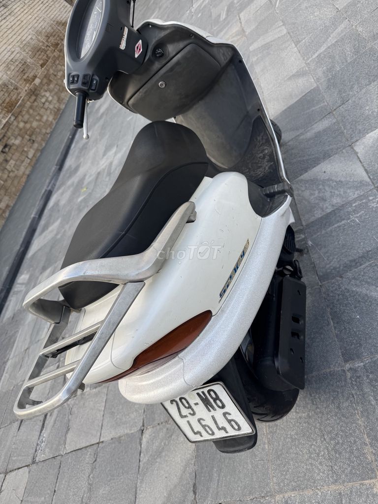 Honda Spacy 125 Trắng Nhật Bản biển đẹp