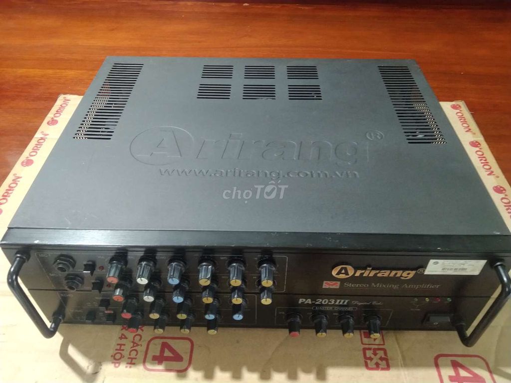 Amply Arirang PA-203III Đen. Mua bán Tivi, Âm thanh tại Huyện Bình Chánh Tp Hồ Chí Minh được đăng bởi nguyen hoang hình 1