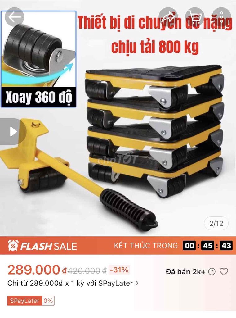 Bộ dụng cụ chuyển đồ nặng. Mua bán Nội thất, đồ gia dụng khác tại Thành phố Thuận An Bình Dương được đăng bởi Hieu hình 1