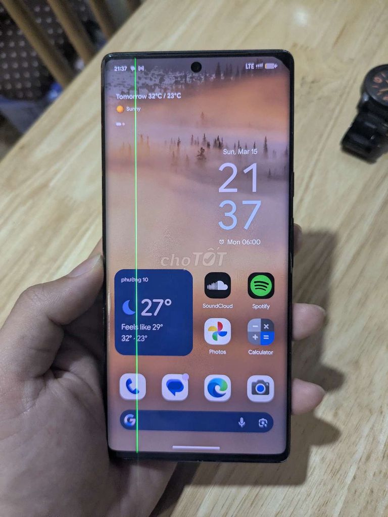Google Pixel 6 Pro 128GB Đen. Mua bán Điện thoại tại Quận Gò Vấp Tp Hồ Chí Minh được đăng bởi Nguyễn Quang Huy hình 1