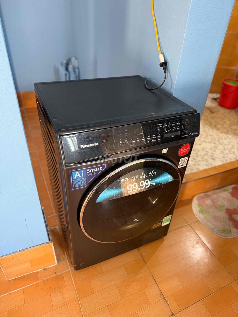 Máy giặt + sấy Panasonic 10.5kg cửa trước,. Mua bán Máy giặt tại Quận Ninh Kiều Cần Thơ được đăng bởi Kim hình 1