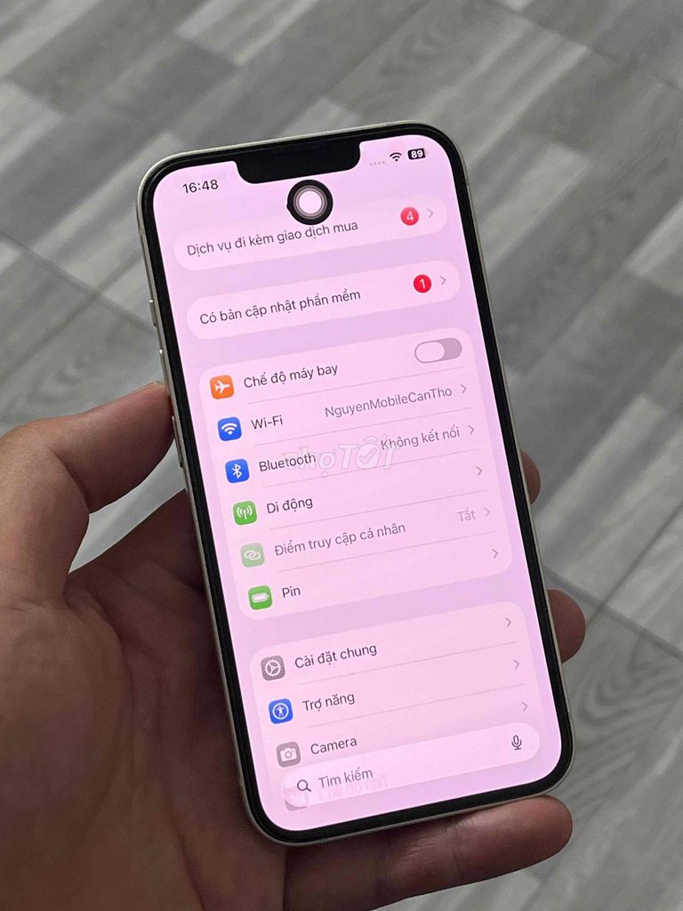 iPhone 14 128GB Trắng 99% - giá rẻ. Mua bán Điện thoại tại Quận Ninh Kiều Cần Thơ được đăng bởi Nguyên Mobile Thanh Lý Đổi Máy hình 1