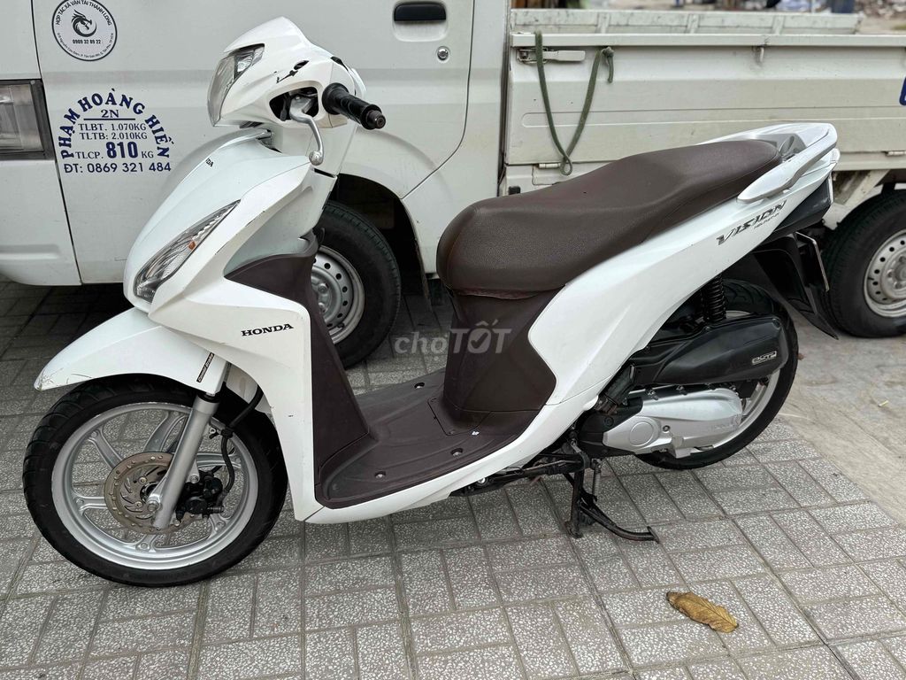 Honda Vision 2019 Trắng. Mua bán Xe máy tại Thành phố Thủ Dầu Một Bình Dương được đăng bởi hien pham hình 2