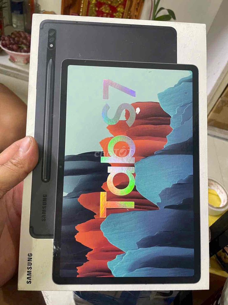 Samsung Tab S7 Wifi 6GB/128GB Đen 99%. Mua bán Máy tính bảng tại Quận Tân Phú Tp Hồ Chí Minh được đăng bởi Vũ Minh Kha hình 1