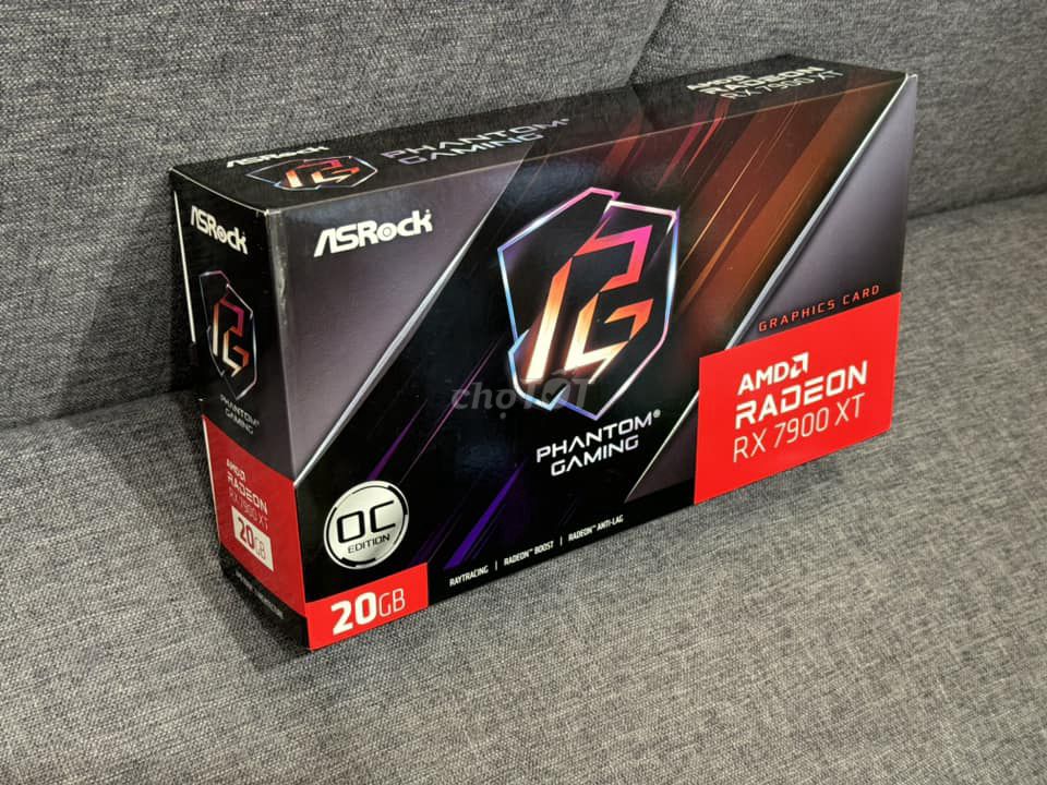 VGA ASROCK RX 7900 XT PHANTOM GAMING 20GB OC new