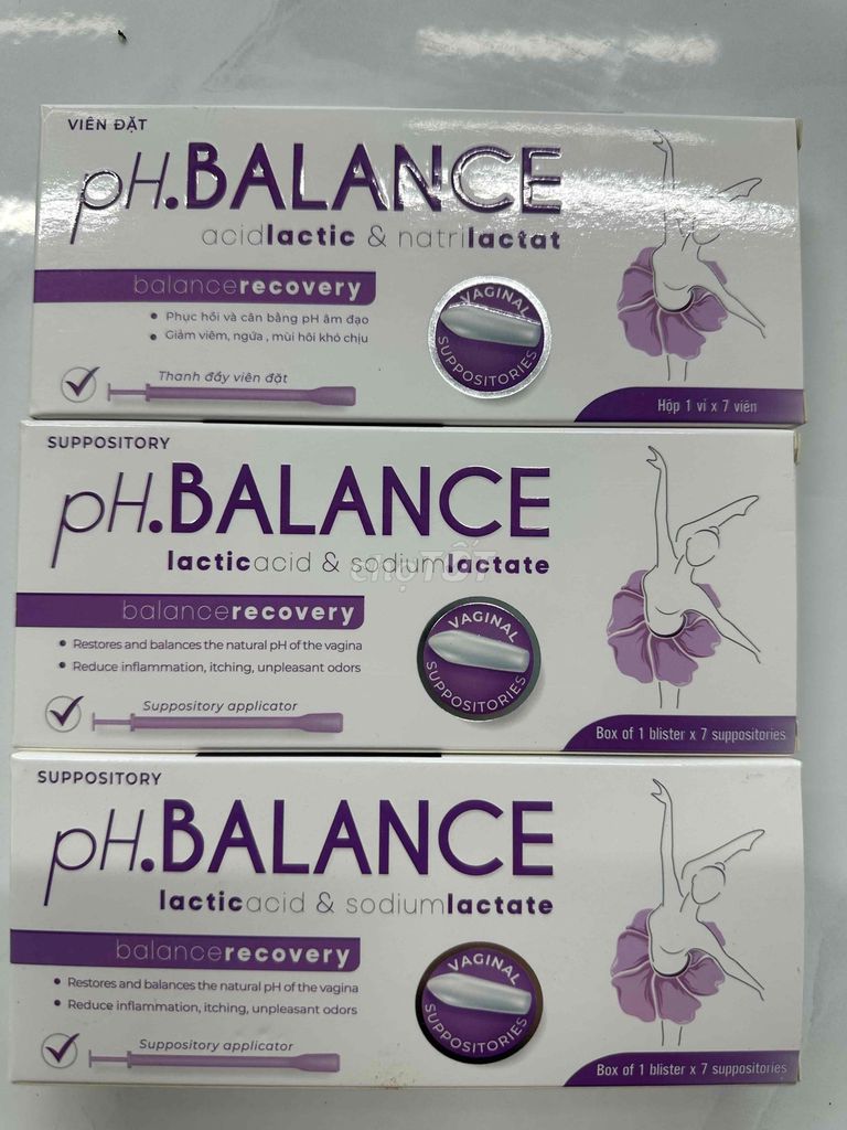 Viên đặt phụ khoa pH.BALANCE Nữ. Mua bán Phụ kiện thời trang khác tại Huyện Tri Tôn An Giang được đăng bởi DIỄM NGUYỄN  hình 1