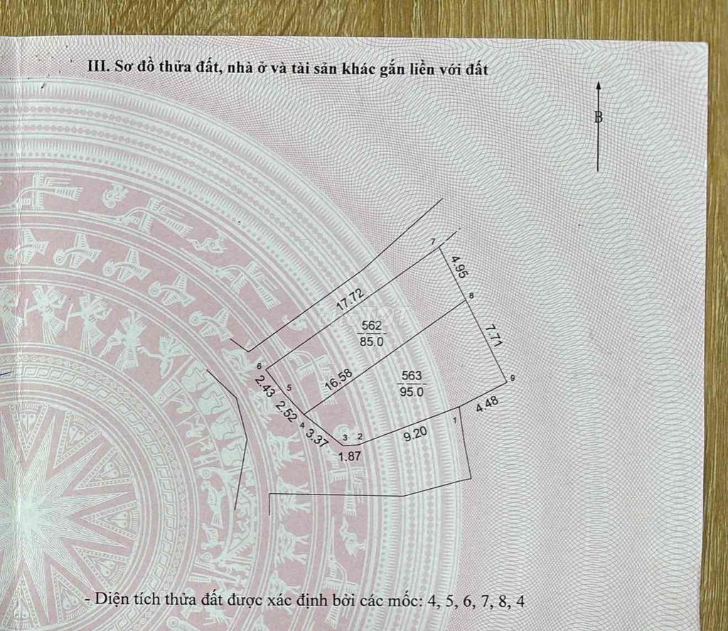 Gia đình chuyển đi nơi khác nên cần bán căn góc 85m full thổ 3 tầng - ảnh 3