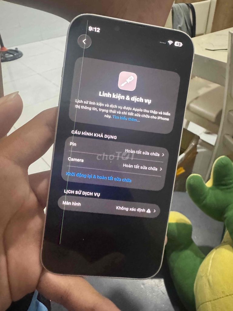 Apple iPhone 13 Trắng Đã qua sử dụng. Mua bán Điện thoại tại Quận 6 Tp Hồ Chí Minh được đăng bởi Lê Gia Long hình 1