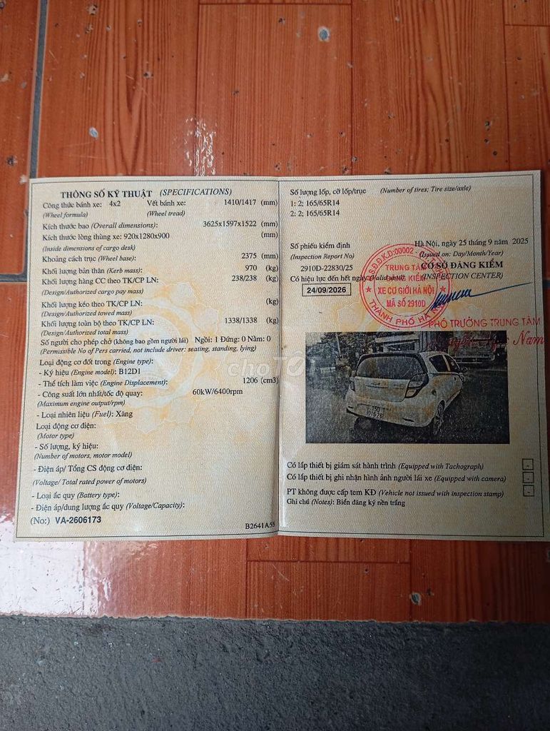 Chevrolet Spark 2***5 km. Mua bán Ô tô tại Quận Hoàng Mai Hà Nội được đăng bởi Doãn Hoàng linh hình 13