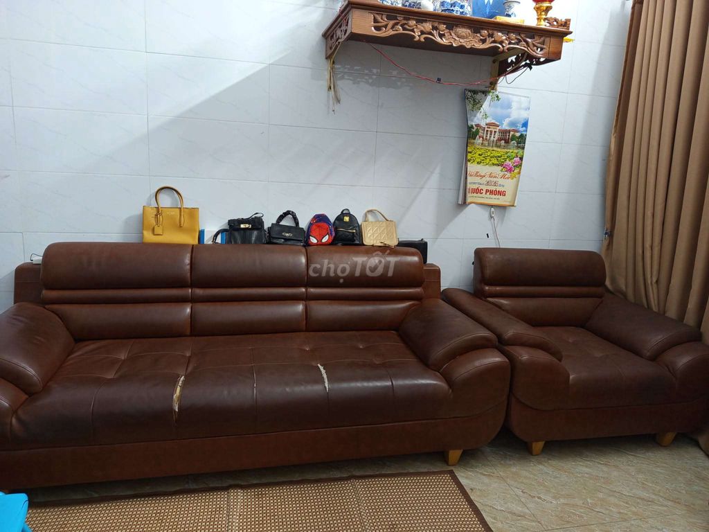 thanh lý ghế da. Mua bán Bàn ghế tại Huyện Thanh Trì Hà Nội được đăng bởi mỹ hạnh hình 1