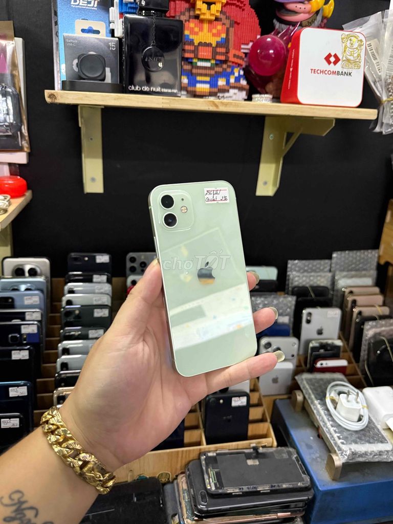 Apple iPhone 12 256GB Xanh lá Đã thay màn hình. Mua bán Điện thoại tại Quận Bình Thạnh Tp Hồ Chí Minh được đăng bởi SyTuan hình 1