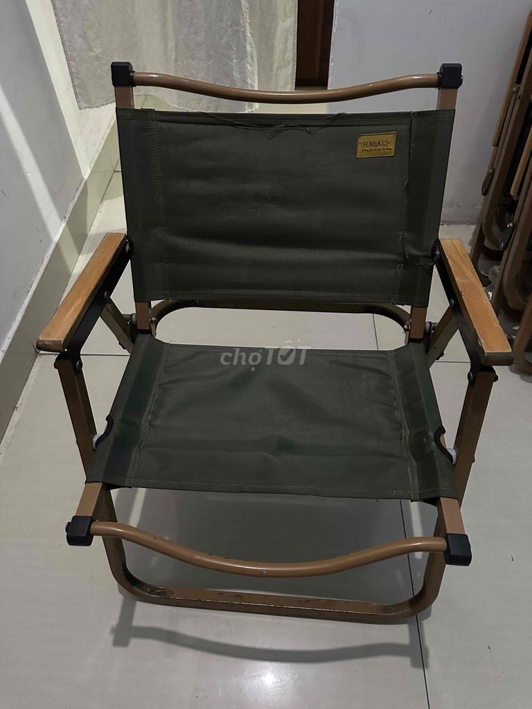 Ghế xếp dã ngoại H.MIA Xanh rêu. Mua bán Đồ thể thao, Dã ngoại tại Quận Hải Châu Đà Nẵng được đăng bởi trang  hình 1