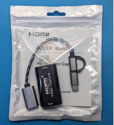 HDMI Video Capture Card kèm cáp OTG 2 trong1
