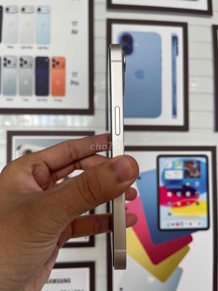 Apple iPhone 13 256GB Trắng 89% pin. Mua bán Điện thoại tại Huyện Củ Chi Tp Hồ Chí Minh được đăng bởi Kha Hoàng hình 1