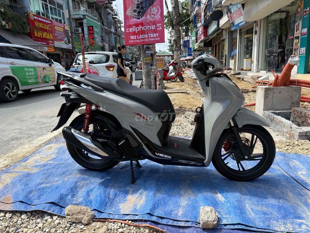 Sh 125 ABS 2023 xám xi măng sport. Mua bán Xe máy tại Quận Ngô Quyền Hải Phòng được đăng bởi Dương Vũ hình 2