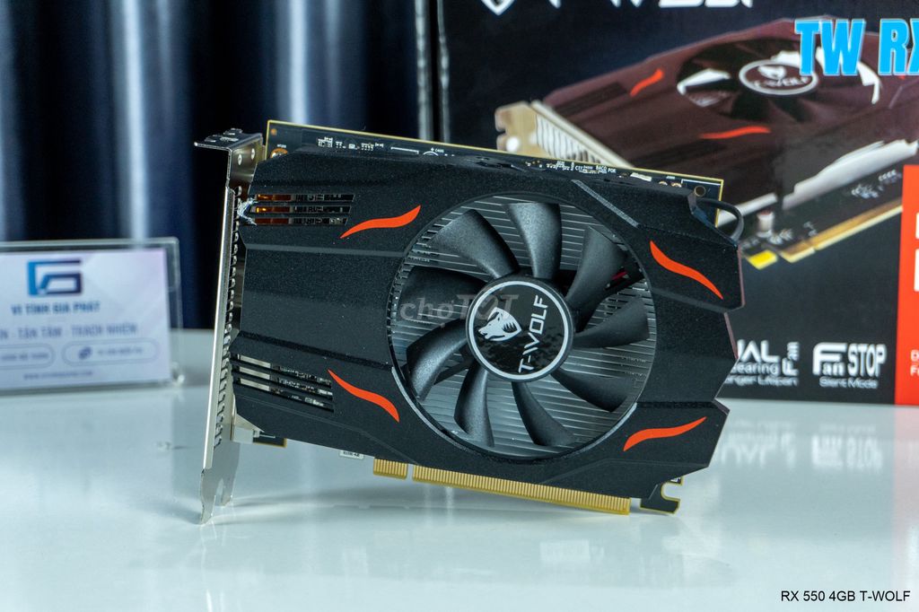 VGA TWOLF AMD Radeon RX 550 4GB GDDR5 128Bits New. Mua bán Linh kiện (RAM, Card...) tại Quận 6 Tp Hồ Chí Minh được đăng bởi Trần Thành Đại hình 3