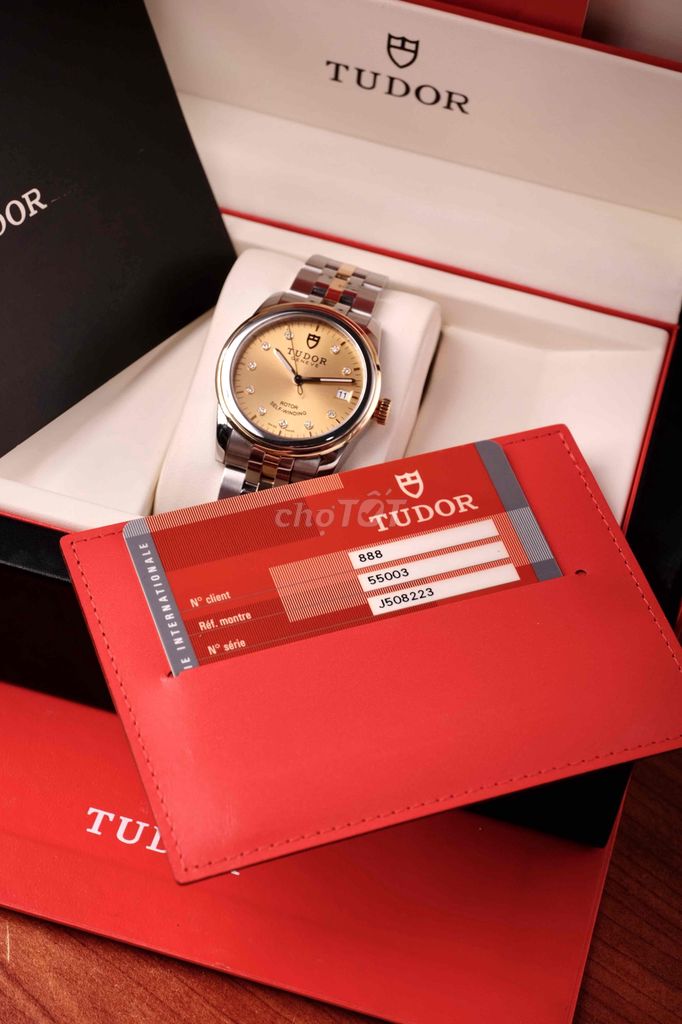 Tudor M55003 Demi 18K Diamond Fullset lướt 99%