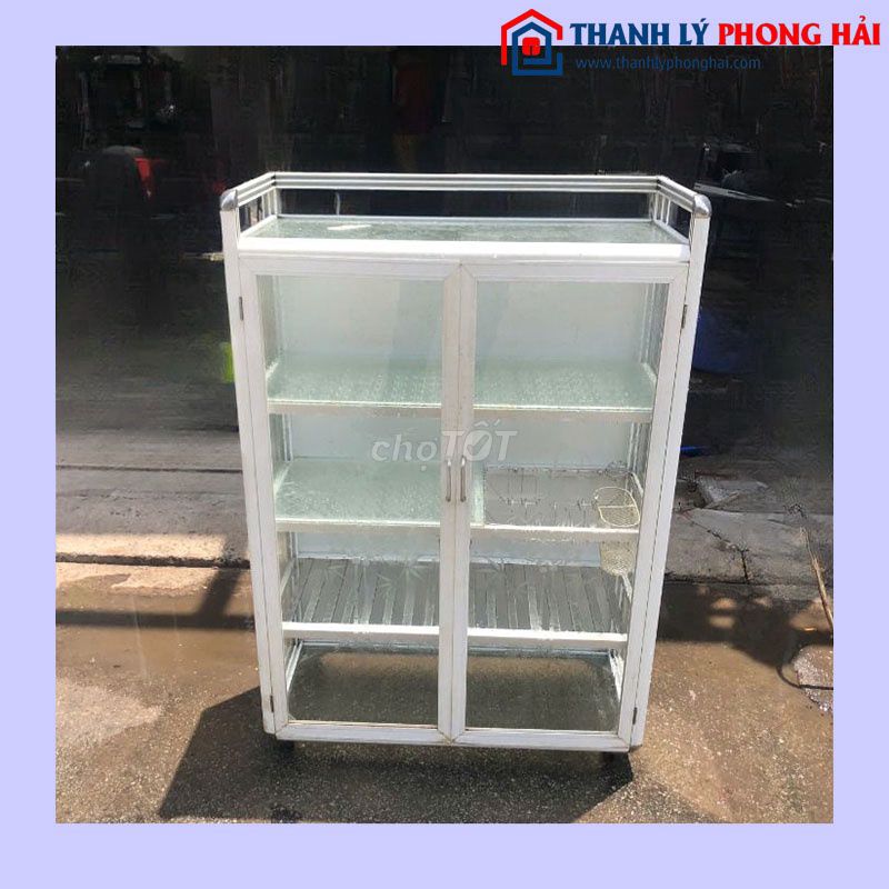 Tủ Trưng Bày Nhôm Kính 80cm Còn Mới 90%. Mua bán Tủ, kệ gia đình tại Quận Gò Vấp Tp Hồ Chí Minh được đăng bởi Thanh lý Phong Hải hình 1