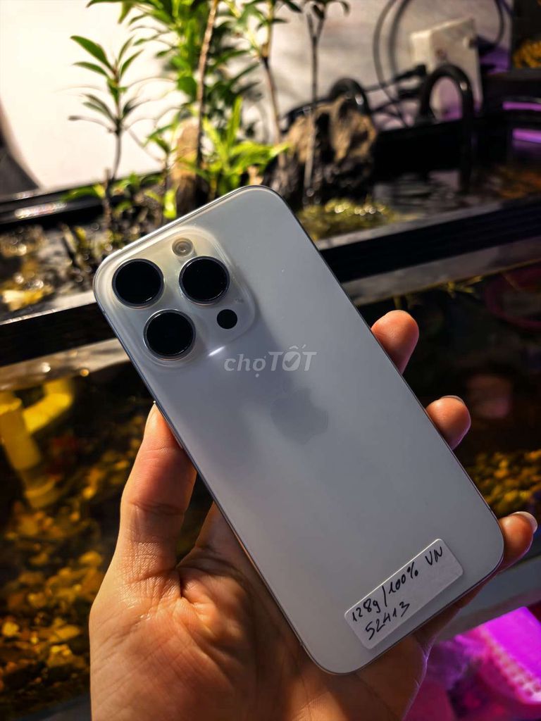 iPhone 15 Pro 128GB VN/A. Mua bán Điện thoại tại Thành phố Nha Trang Khánh Hòa được đăng bởi khaitransmartphone hình 1