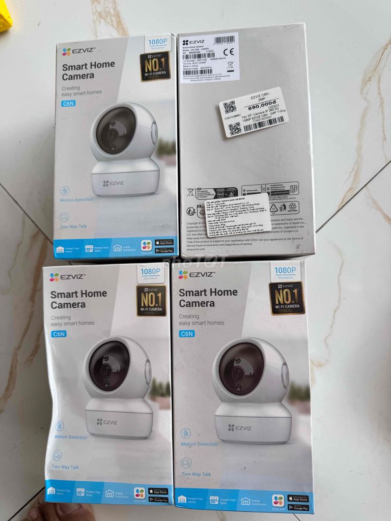 Camera EZVIZ C6N 1080P Trắng. Mua bán Máy ảnh, Máy quay tại Thành phố Vĩnh Long Vĩnh Long được đăng bởi ezviz Shop hình 1