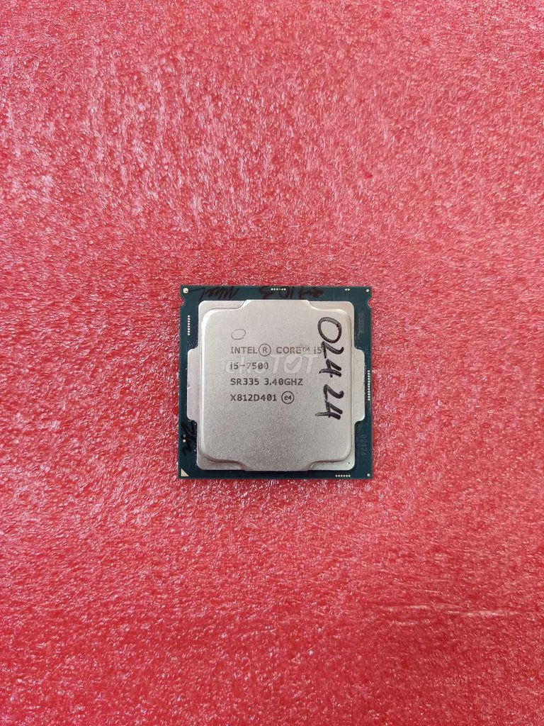 CPU i5-7500