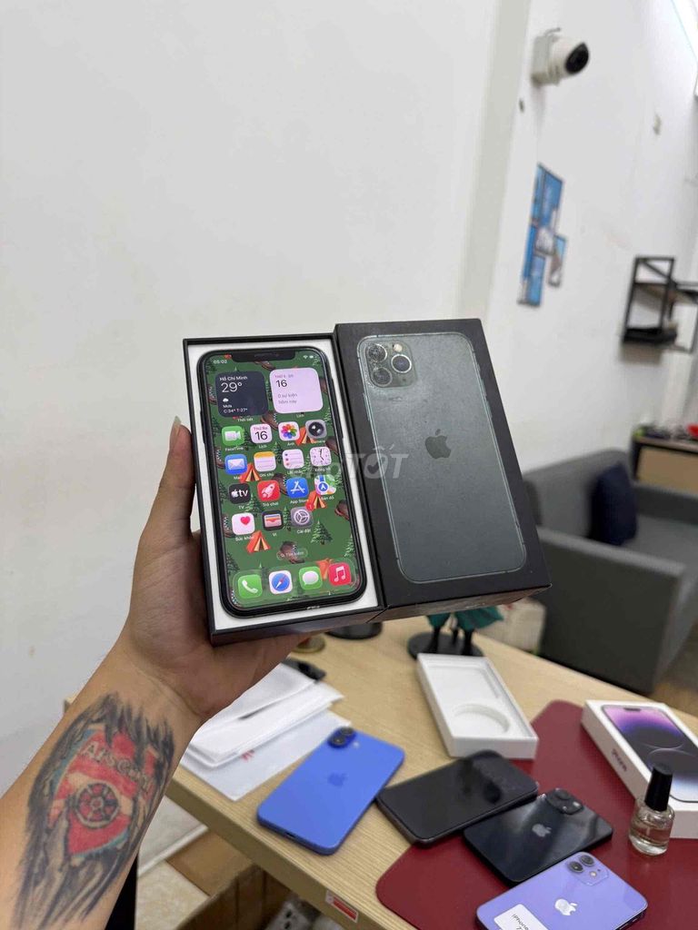 Apple iPhone 11 Pro 256GB Xám. Mua bán Điện thoại tại Quận Đống Đa Hà Nội được đăng bởi KT Hà Nội Mobile hình 1