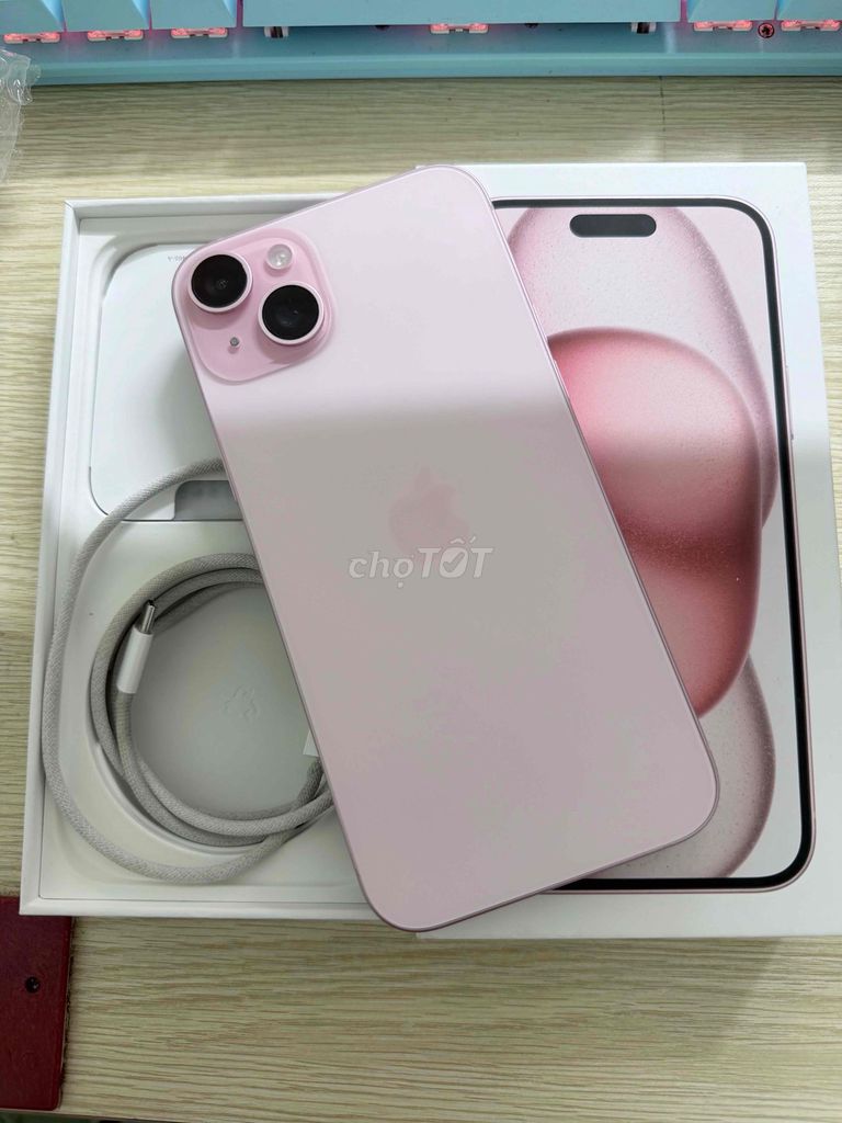 Apple iPhone 15 Plus 256GB Hồng. Mua bán Điện thoại tại Quận 8 Tp Hồ Chí Minh được đăng bởi BÉ ÚT hình 1