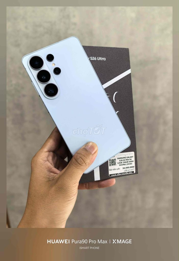 Samsung S26 Ultra 256GB Xám. Mua bán Điện thoại tại Thành phố Buôn Ma Thuột Đắk Lắk được đăng bởi PhucNgo hình 1
