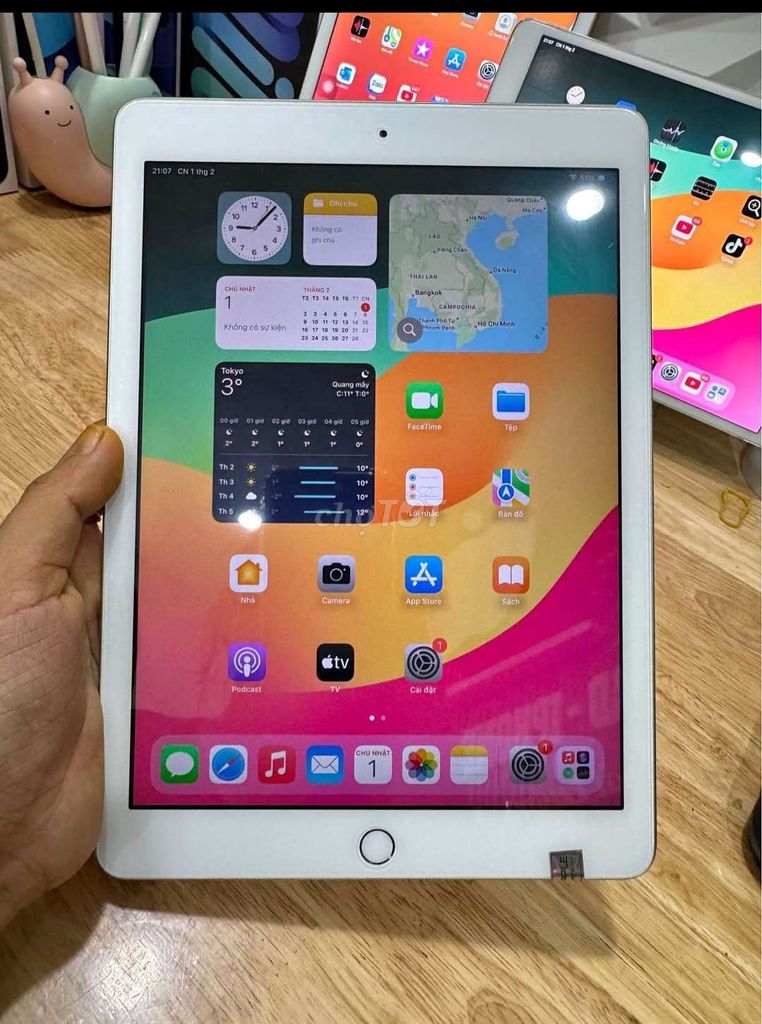 Apple iPad Gen 6 128GB Bạc. Mua bán Máy tính bảng tại Thị xã Bến Cát Bình Dương được đăng bởi tính hình 1