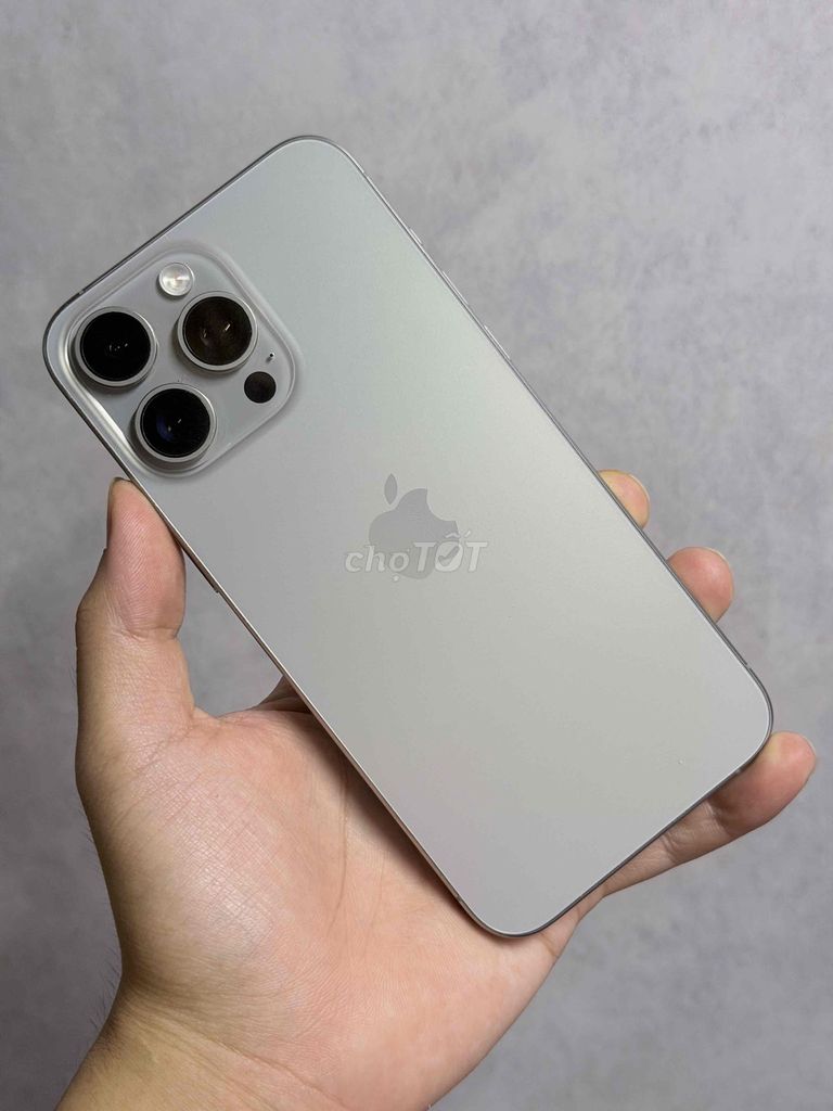 Apple iPhone 15 Pro Max 256GB Xám. Mua bán Điện thoại tại Quận Bình Thạnh Tp Hồ Chí Minh được đăng bởi Tuấn 5G Giá Sỉ Sam hình 1