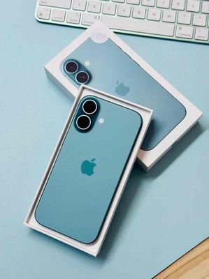 iPhone 16 128GB Xanh MÒNG KÉT FULLBOX Apple 2025