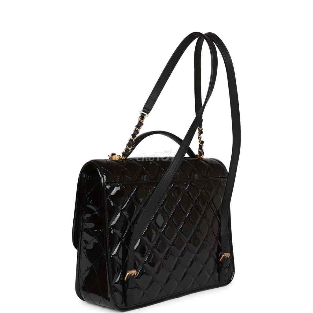 tly Chane.l ba lô- size M- màu đen