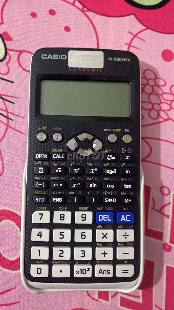 máy tính casio 580 ( khá mới)