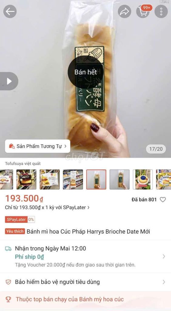 XỊN❤BÁNH MÌ HOA CÚC SOCOLA-NHẬT ❤ TỪ MEN TỰ NHIÊN. Mua bán Đồ ăn, thực phẩm và các loại khác tại Quận Đống Đa Hà Nội được đăng bởi bon hình 1