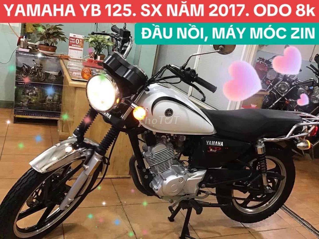 YAMAHA YB 125.SX 2017,ODO 8K.CỰC ĐẸP.MÁY MÓC ZIN. Mua bán Xe máy tại Quận Phú Nhuận Tp Hồ Chí Minh được đăng bởi MOTO LUU THANH HAI  77A hình 2
