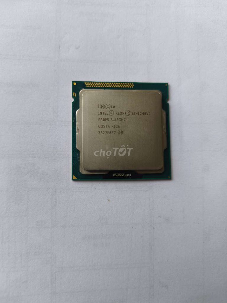 CPU Intel Xeon E3-1240v2;  2 thanh RAM DDR3 4GB.. Mua bán Linh kiện (RAM, Card...) tại Huyện Đông Anh Hà Nội được đăng bởi Nguyễn Văn Tuấn hình 1