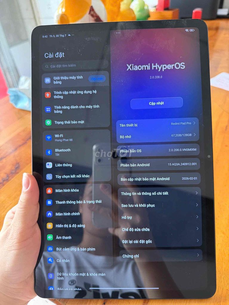 Xiaomi Redmi Pad Pro 128GB Xám. Mua bán Máy tính bảng tại Thành phố Biên Hòa Đồng Nai được đăng bởi lê ngọc tuấn hình 1