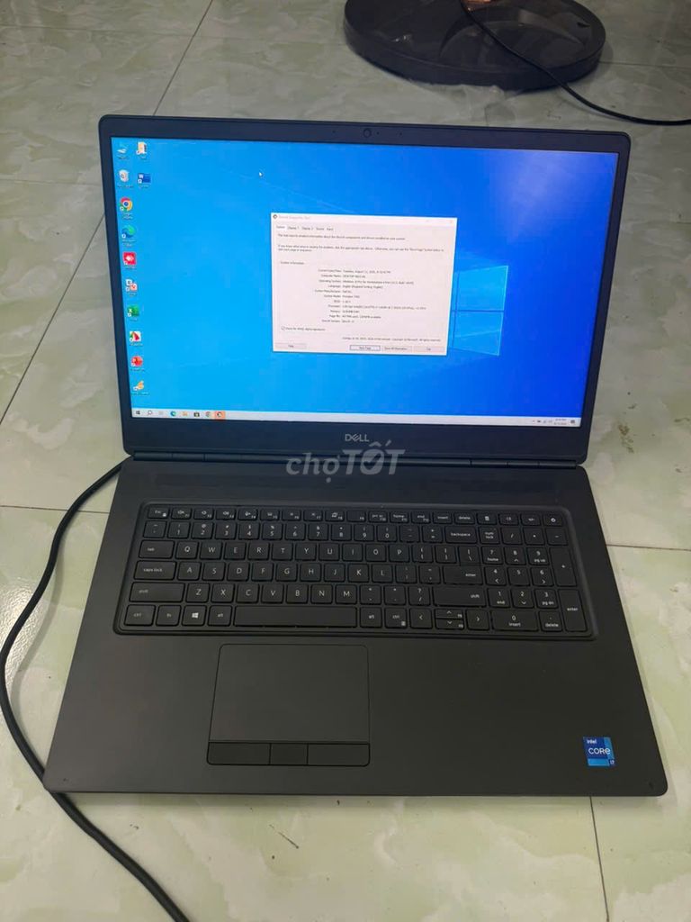 Dell Precision 7760 i7-11850H 17.3 inch 1. Mua bán Laptop tại Quận Thanh Xuân Hà Nội được đăng bởi Nguyễn Duy Hùng hình 1
