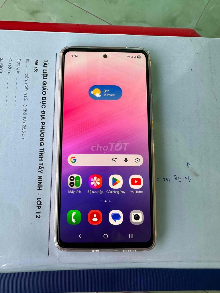 mình dư con Samsung a53 5G g8/128 mình cần bán lại. Mua bán Điện thoại tại Huyện Gò Dầu Tây Ninh được đăng bởi Vinh Real hình 1