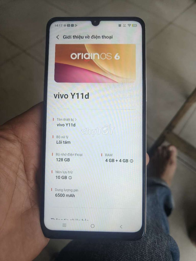 Vivo Y11d 4GB/128GB Trắng. Mua bán Điện thoại tại Quận 11 Tp Hồ Chí Minh được đăng bởi Cửa Hàng Bảo Trâm hình 1