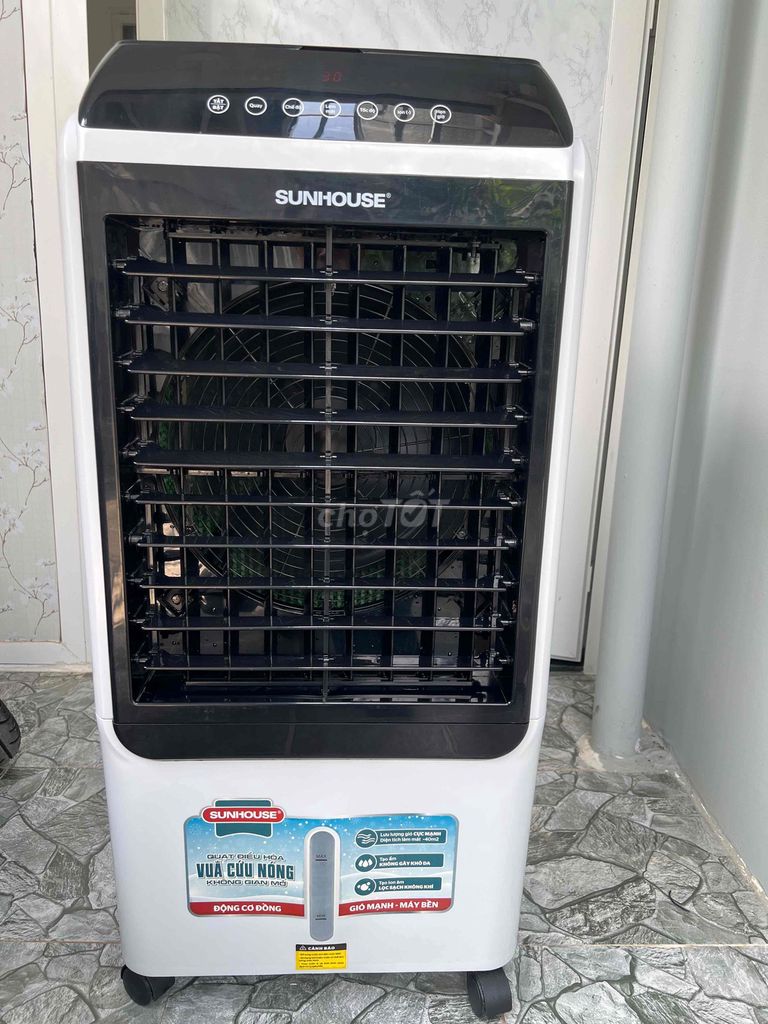 Quạt hơi nước Sunhouse 40L Trắng đen. Mua bán Quạt tại Thành phố Vũng Tàu Bà Rịa - Vũng Tàu được đăng bởi A hùng hình 1
