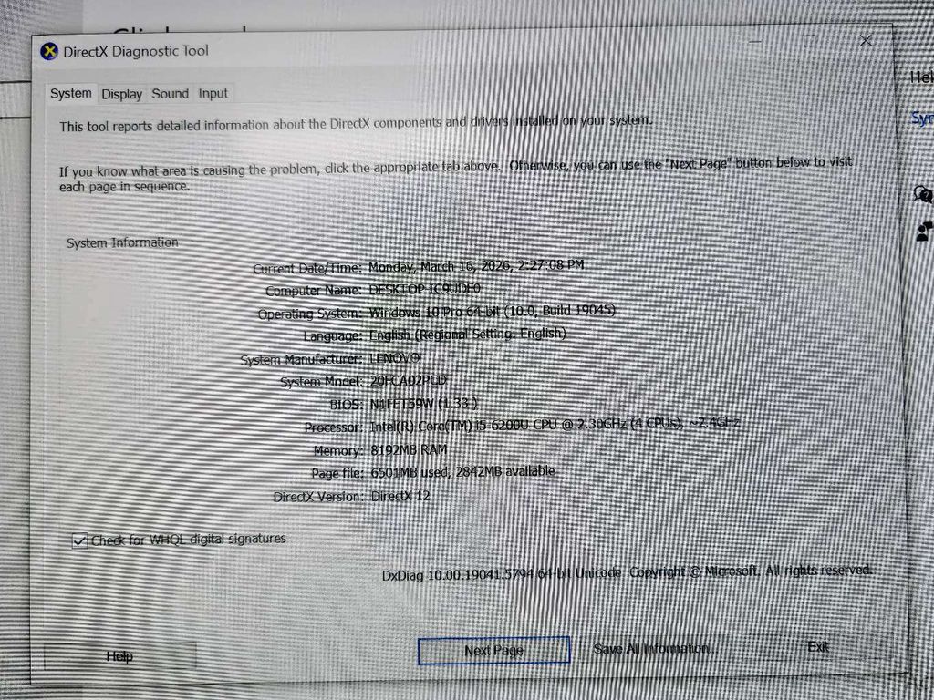 Lenovo ThinkPad i5-6200U 8GB. Mua bán Laptop tại Quận 8 Tp Hồ Chí Minh được đăng bởi Tùng hình 1