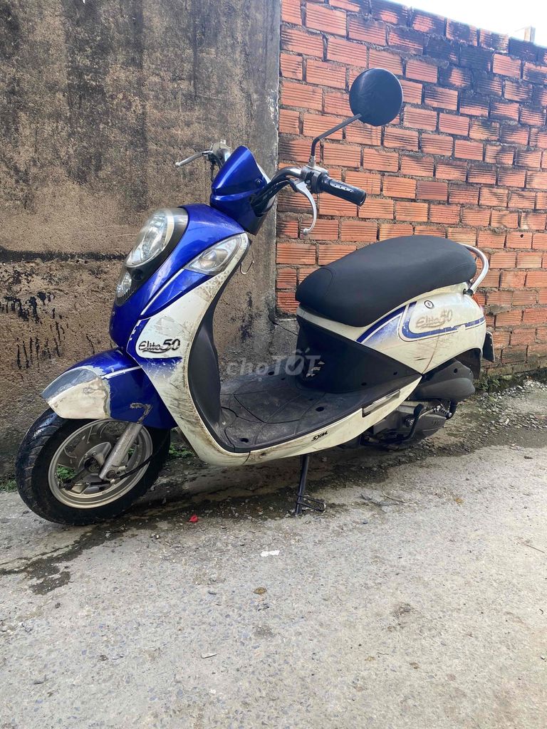 SYM Elite 50 Xanh trắng. Mua bán Xe máy tại Thành phố Thủ Đức Tp Hồ Chí Minh được đăng bởi Vi hình 1